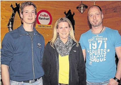 Die Vorstandsmitglieder Thorben Fetter, Sabrina Strauch und Björn Fetter (von links) wurden von zu Liquidatoren bestimmt. Foto:Anika Recktenwald