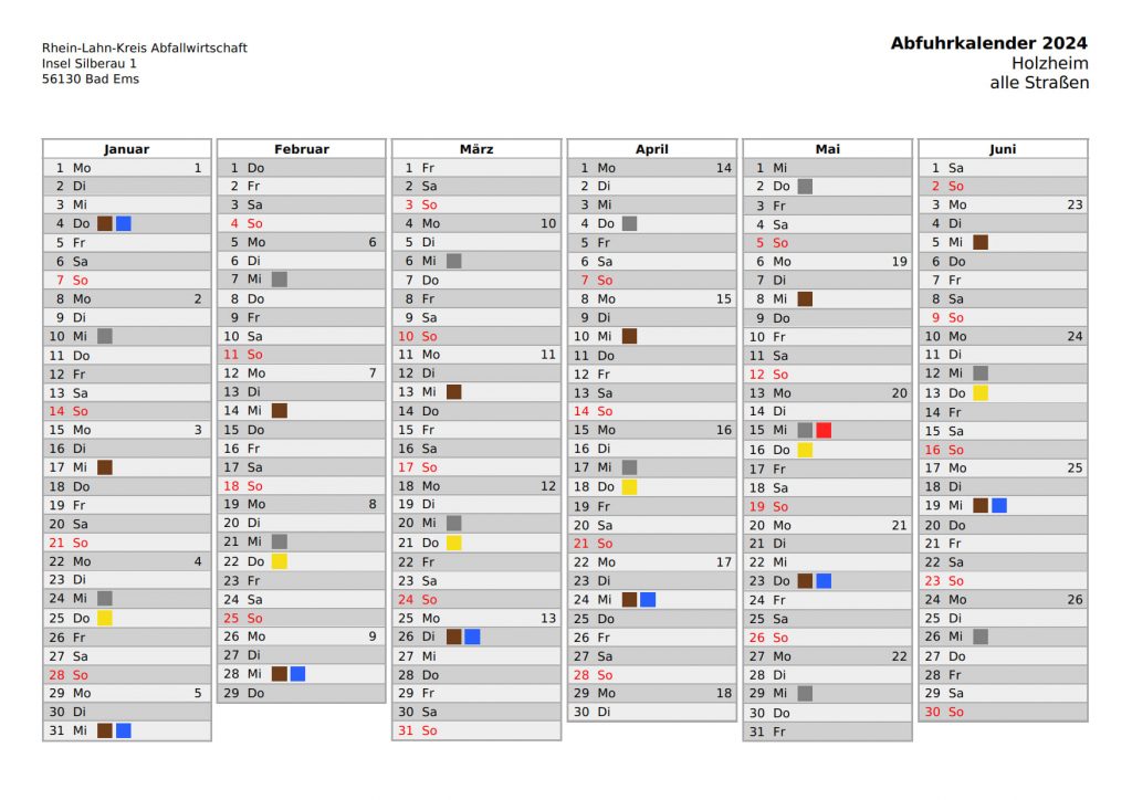 Abfuhrkalender-2024 – Holzheim
